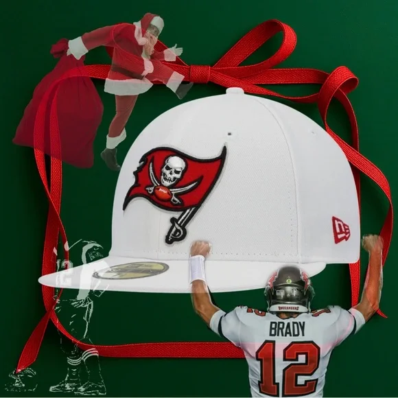 New Tampa Bay Bucs New Era Omaha Primary Logo 59FIFTY Fitted 7 1/2 RARE! - Picture 6 of 6